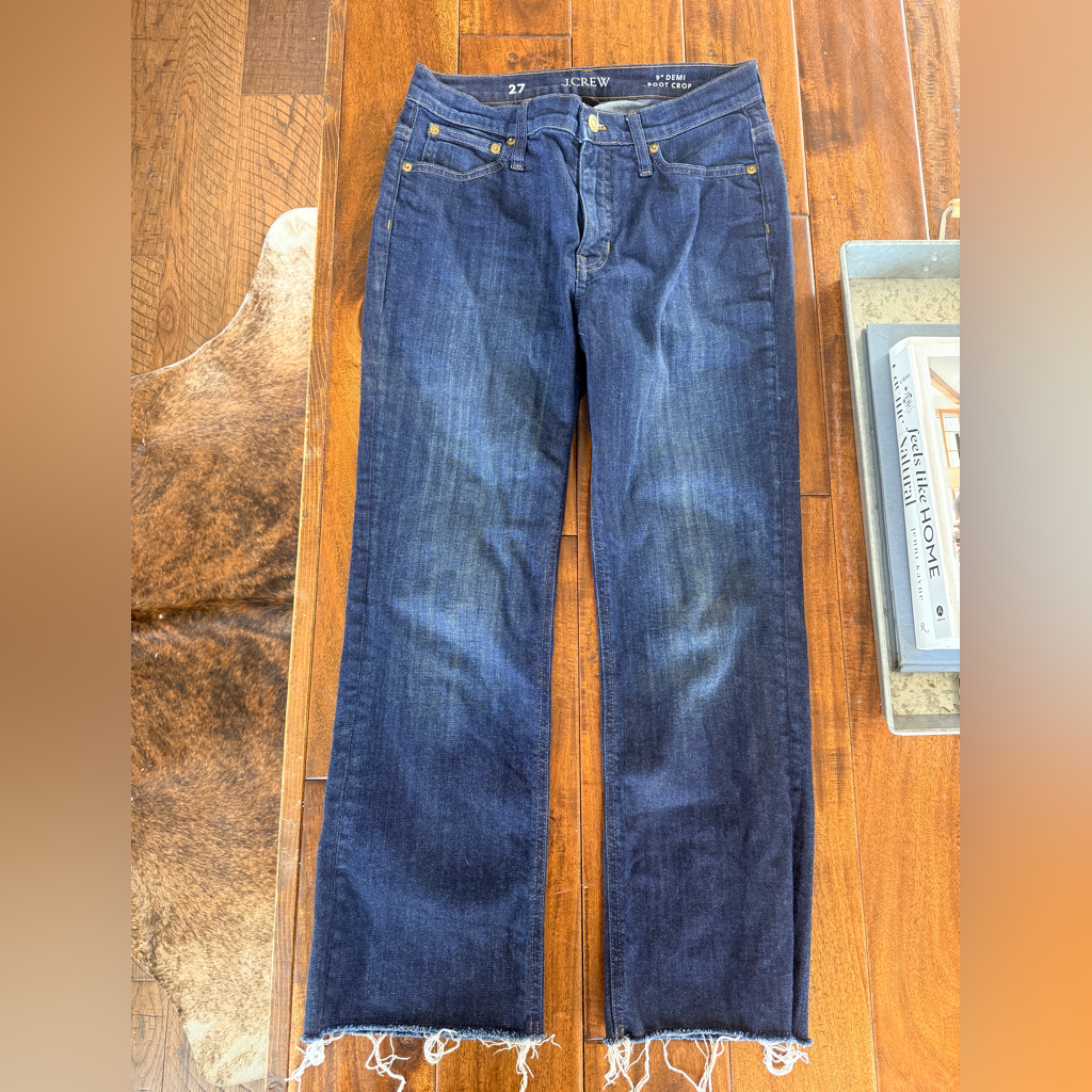 Jcrew Demi Cropped Jeans